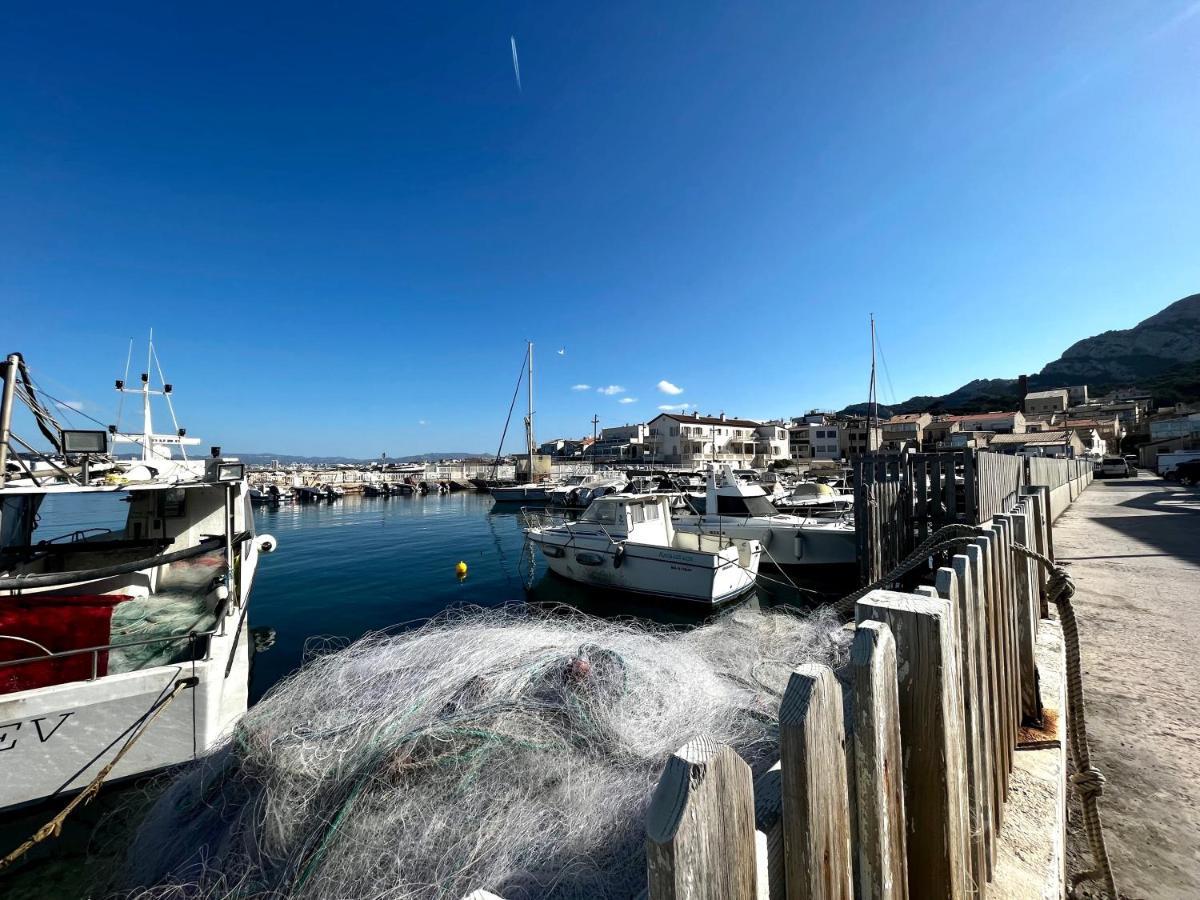 Authentique T3 Calme Entre Mer Et Calanques 马赛 外观 照片