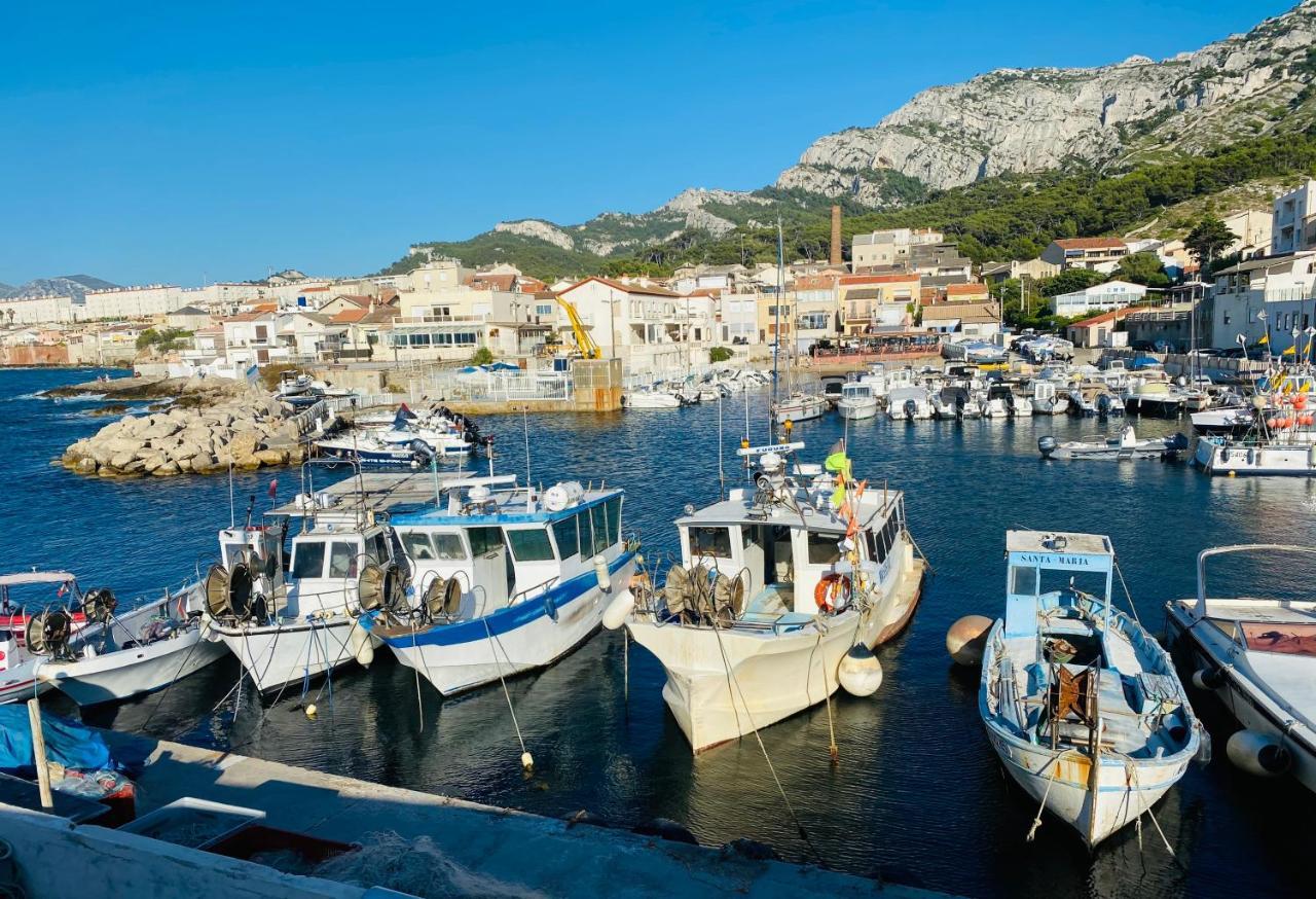 Authentique T3 Calme Entre Mer Et Calanques 马赛 外观 照片